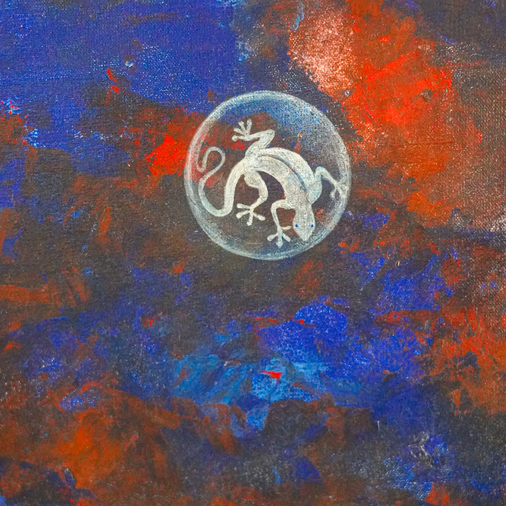 "Allá al atardecer" - MX Original Painting