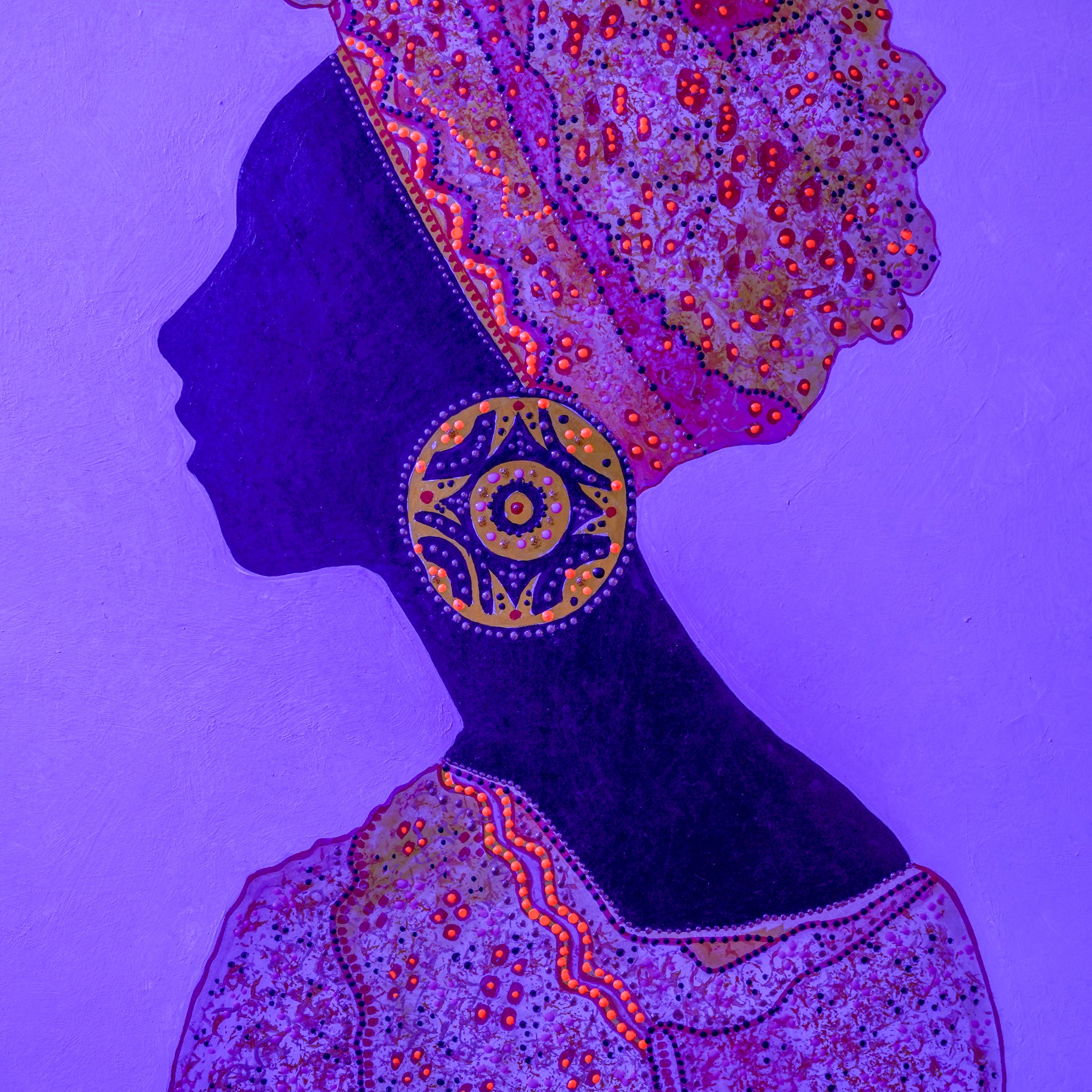"Negritas" (Dyptich) - MX Original Painting