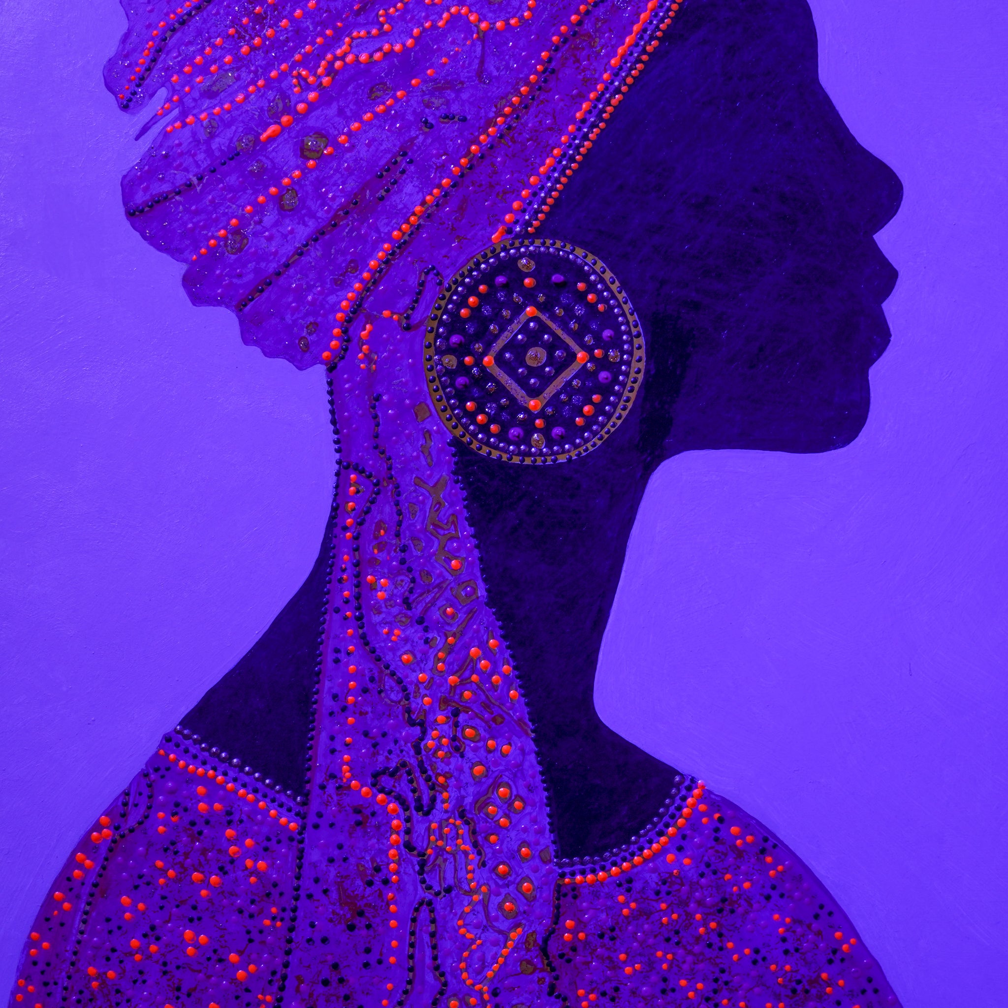 "Negritas" (Dyptich) - MX Original Painting