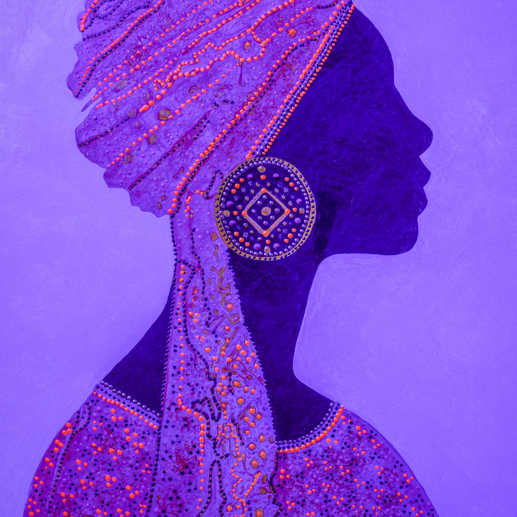 "Negritas" (Dyptich) - MX Original Painting
