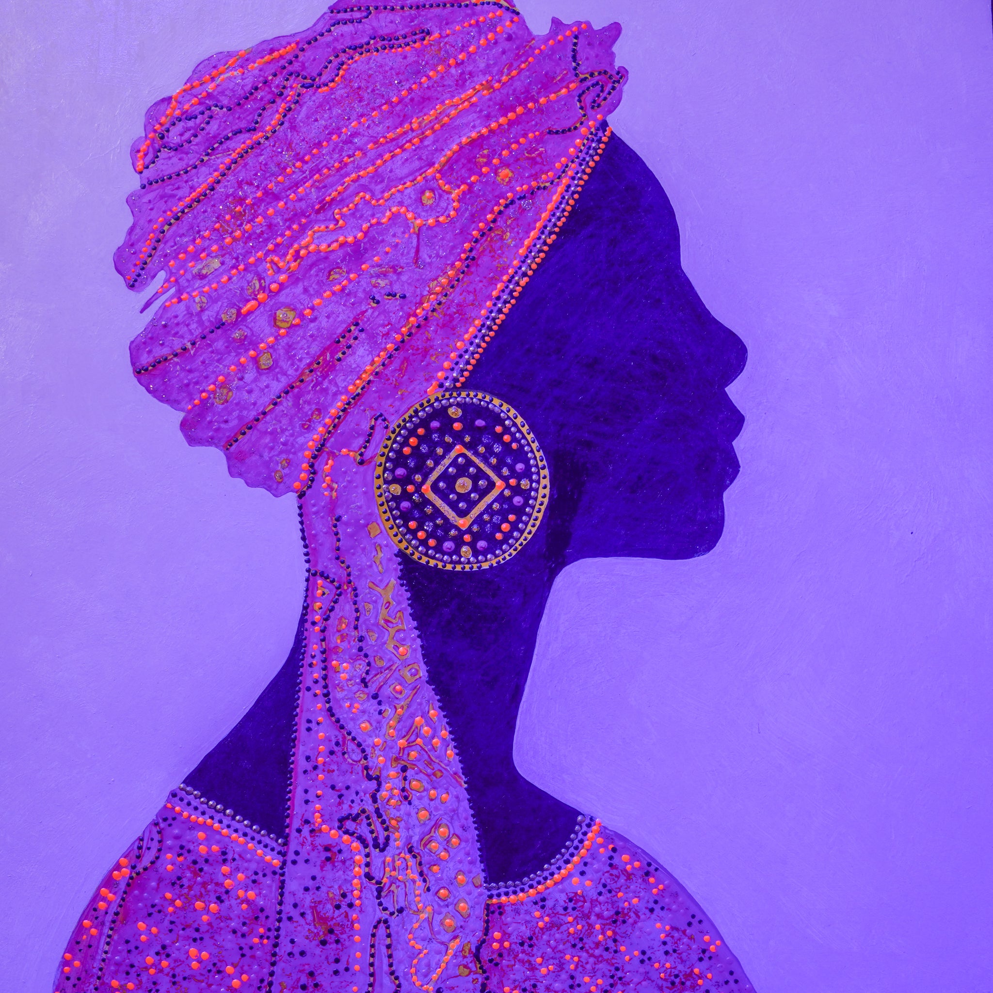 "Negritas" (Dyptich) - MX Original Painting