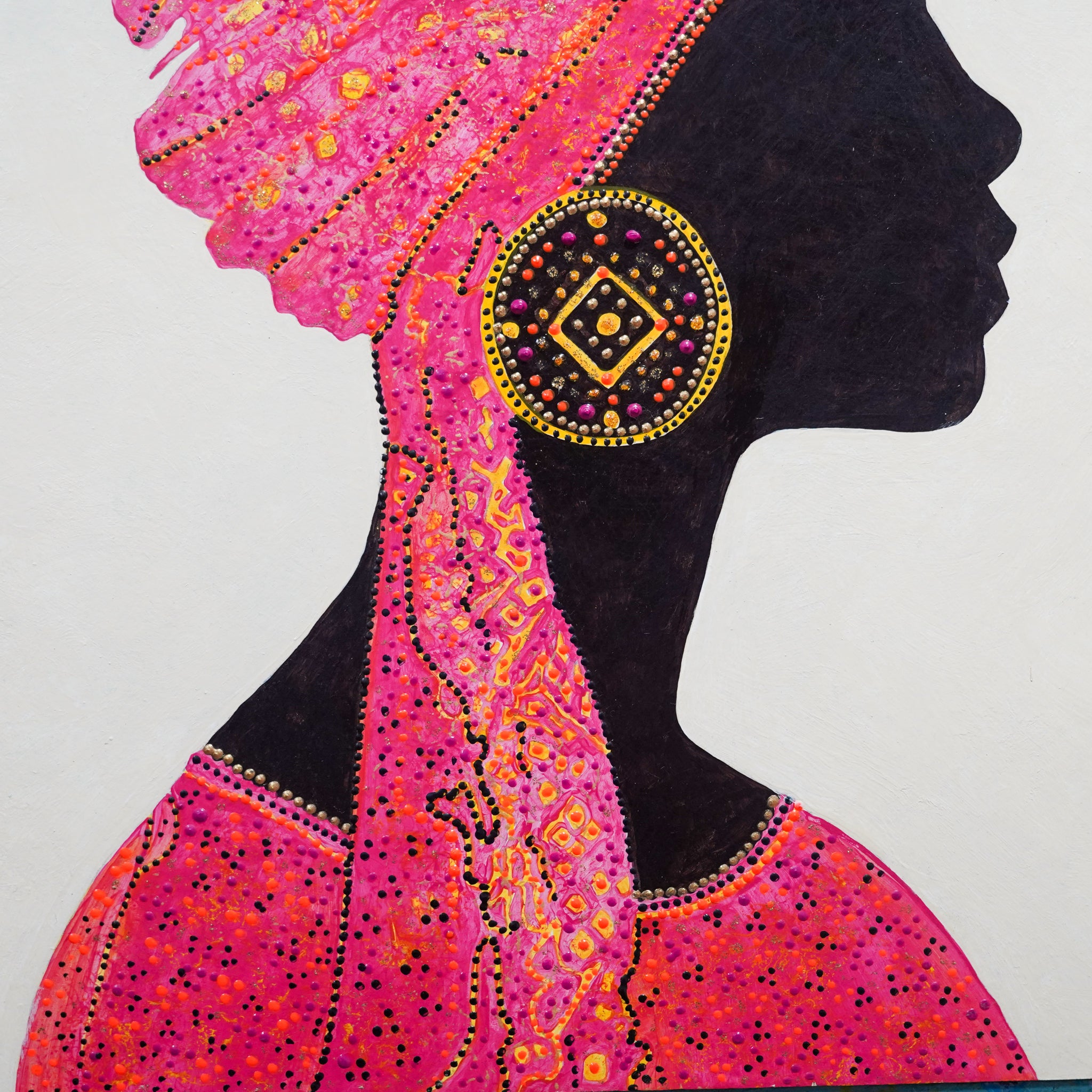 "Negritas" (Dyptich) - MX Original Painting