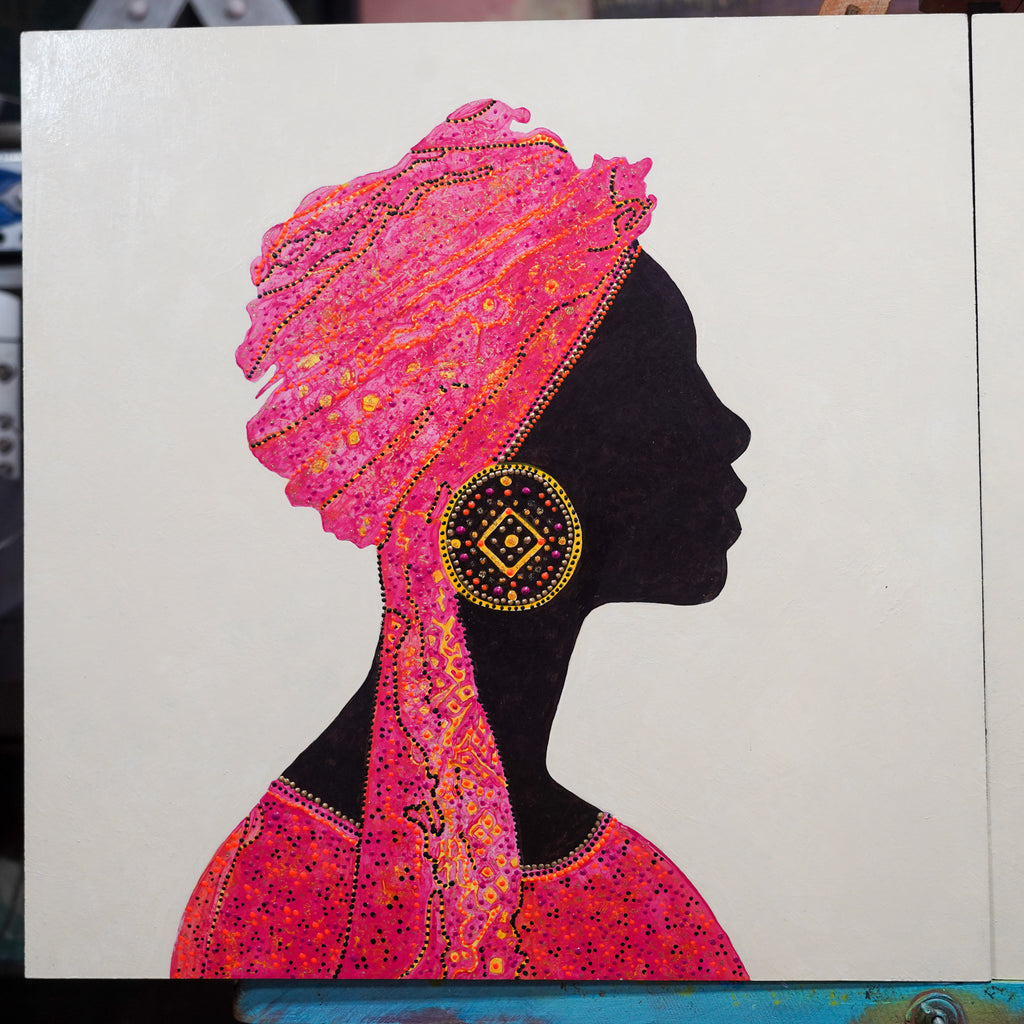 "Negritas" (Dyptich) - MX Original Painting