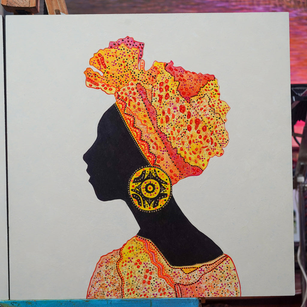 "Negritas" (Dyptich) - MX Original Painting