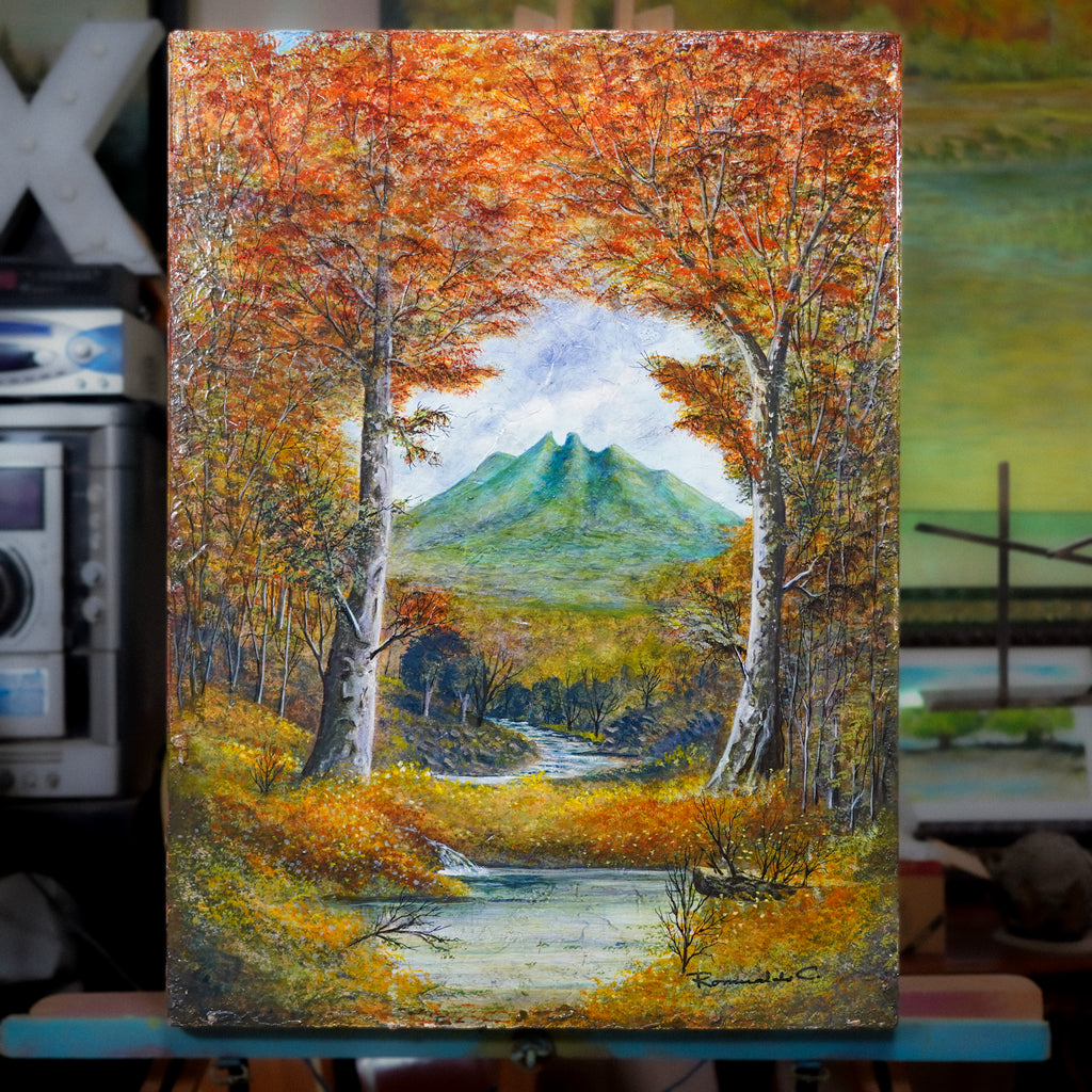 "Ventana al Cerro de la silla" - MX Original Painting