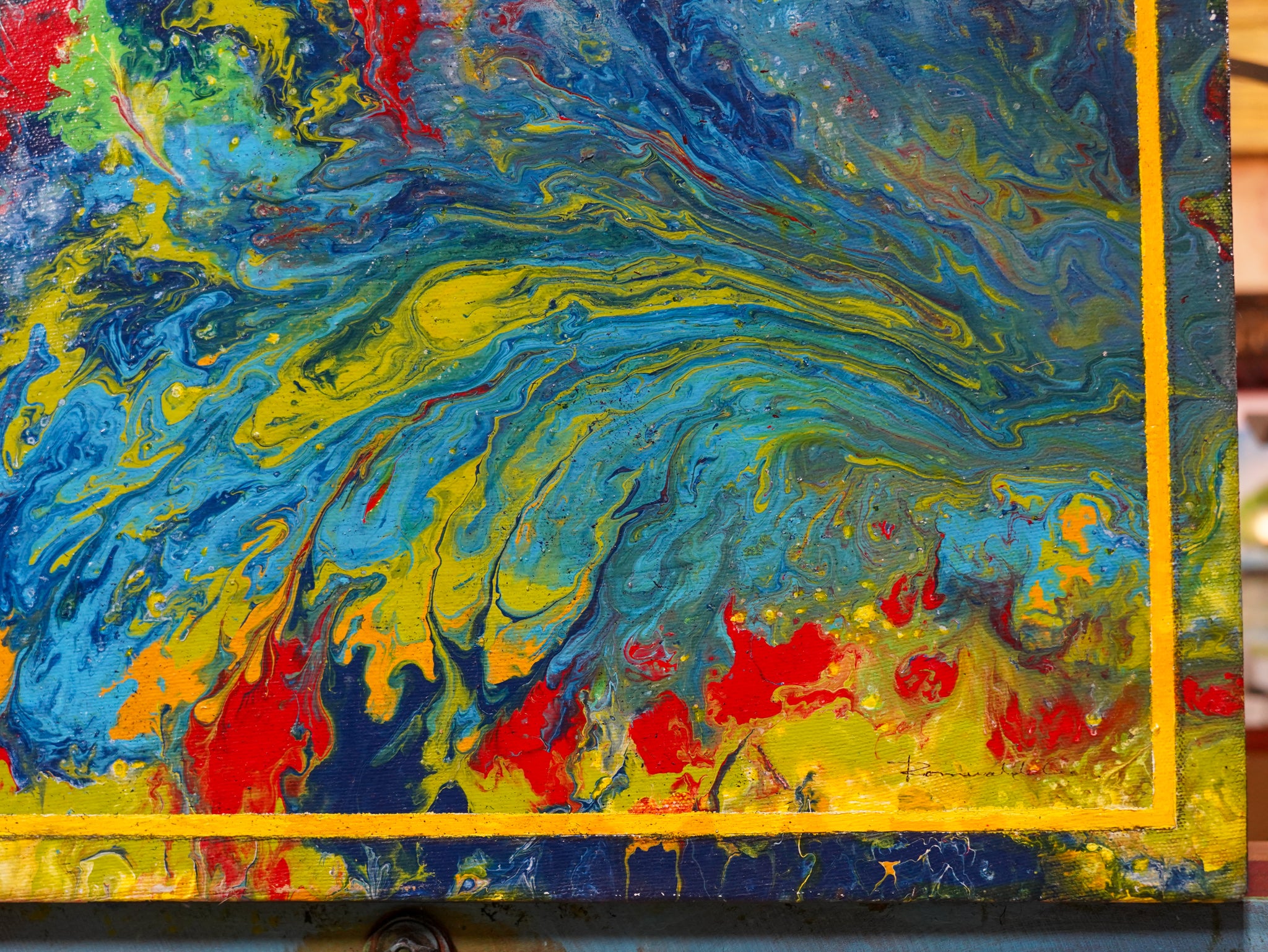 "Energía fluyendo" - MX Original Painting