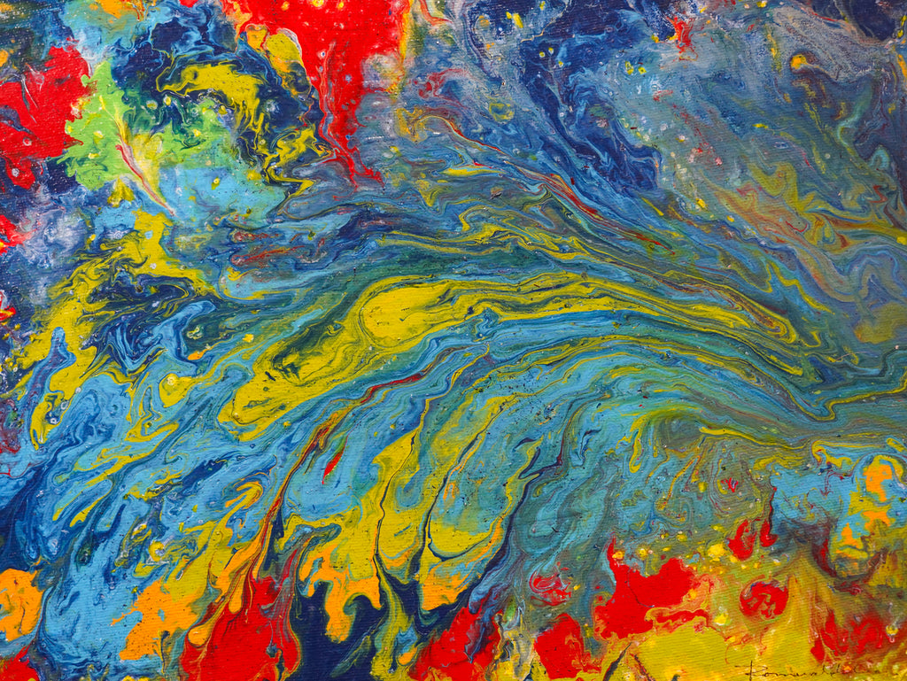 "Energía fluyendo" - MX Original Painting