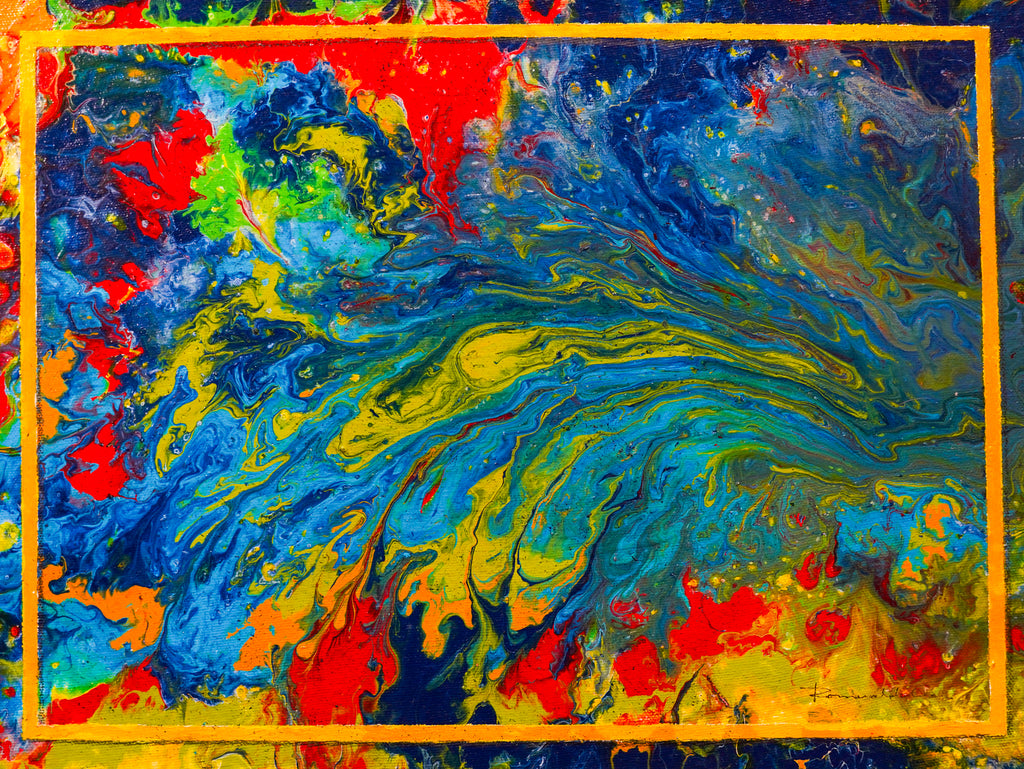 "Energía fluyendo" - MX Original Painting