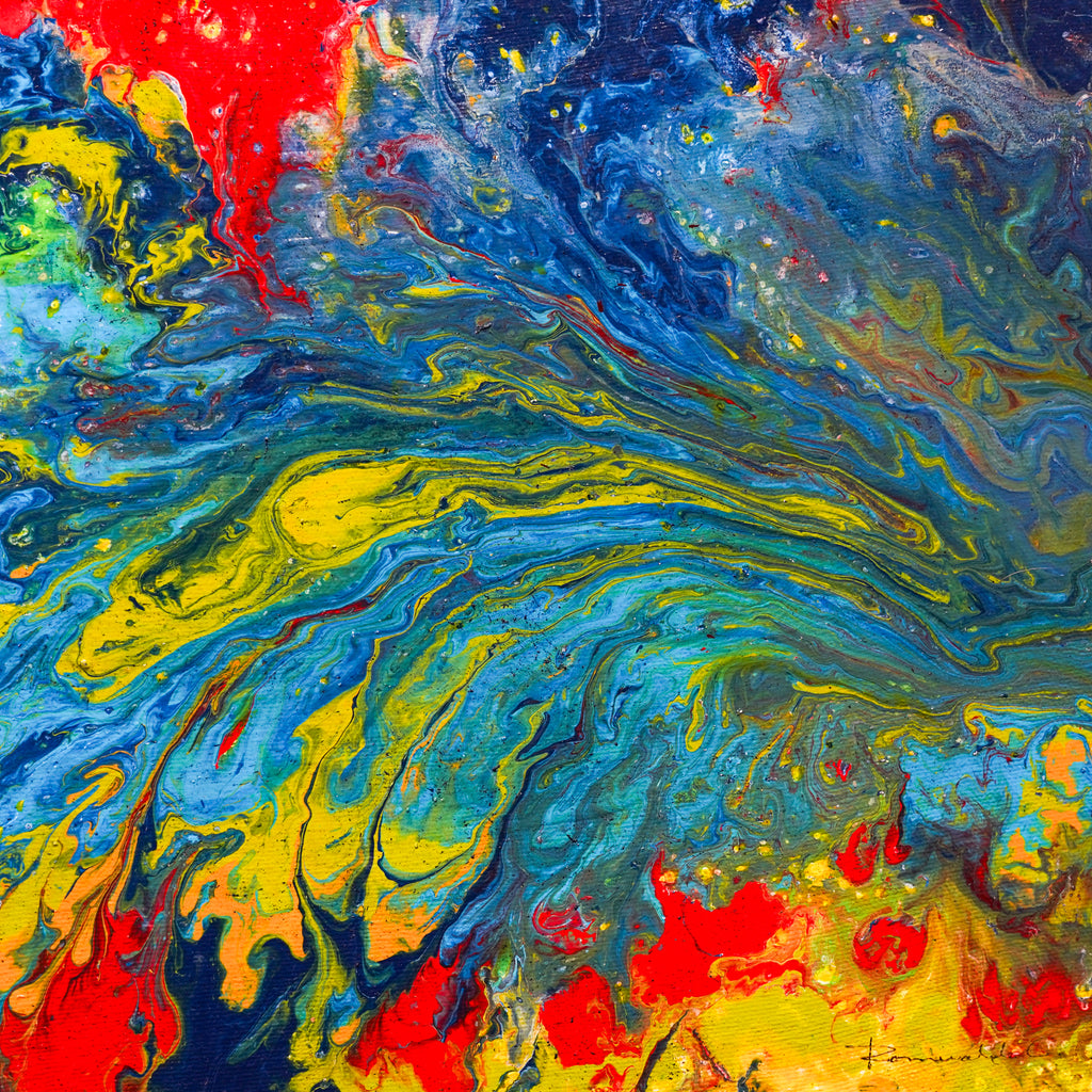 "Energía fluyendo" - MX Original Painting