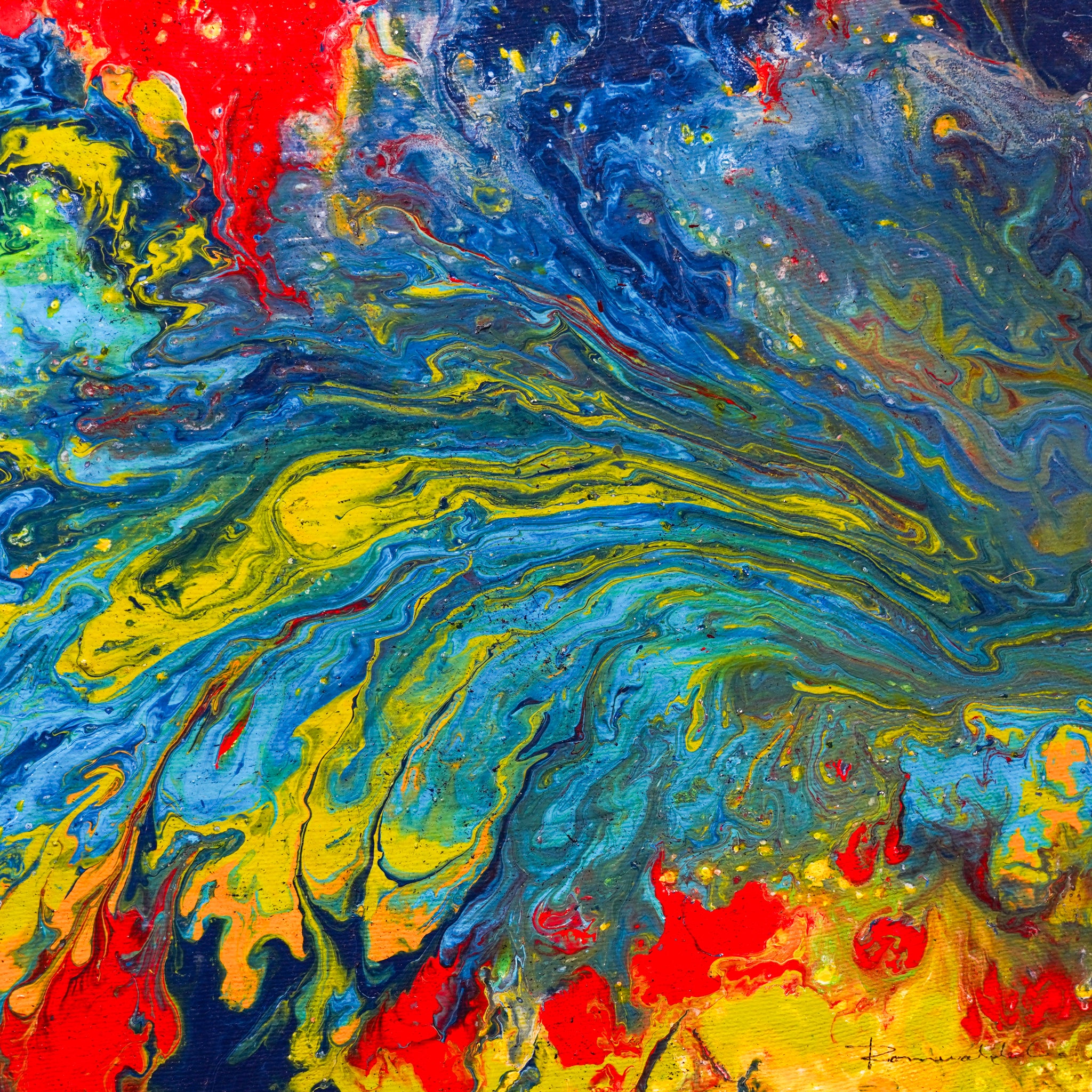 "Energía fluyendo" - MX Original Painting