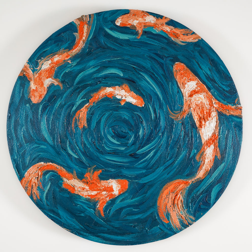 "Koi" - MX Original Painting