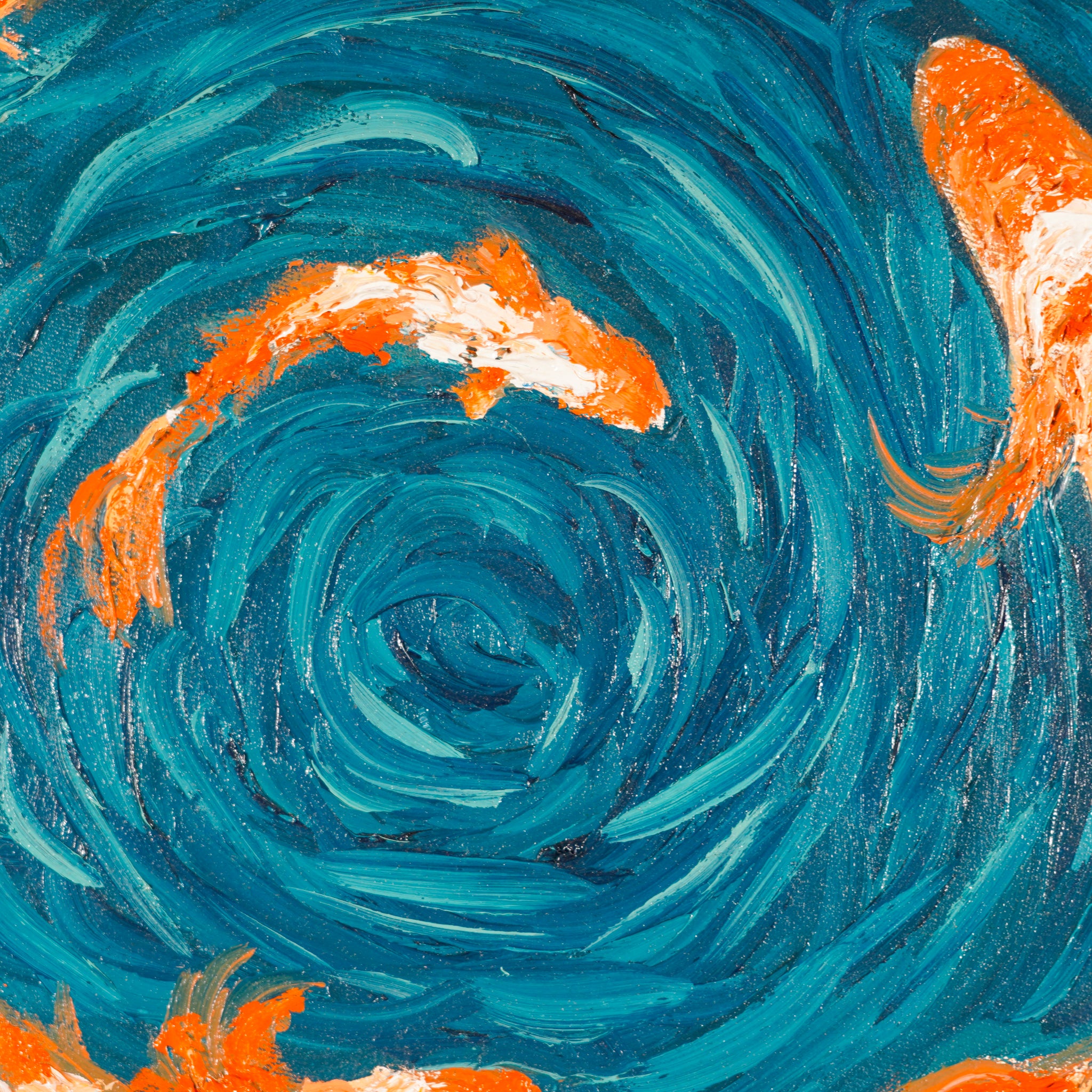 "Koi" - MX Original Painting