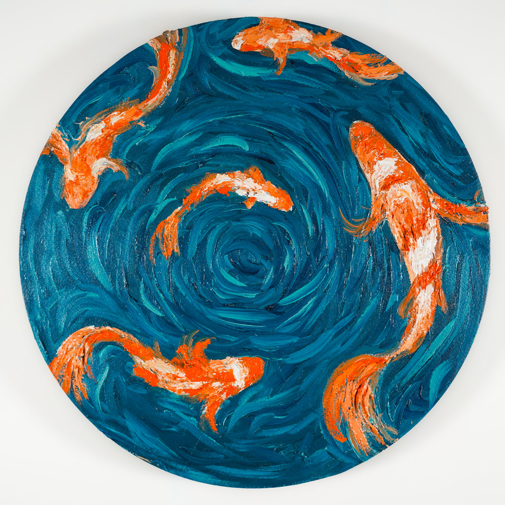 "Koi" - MX Original Painting