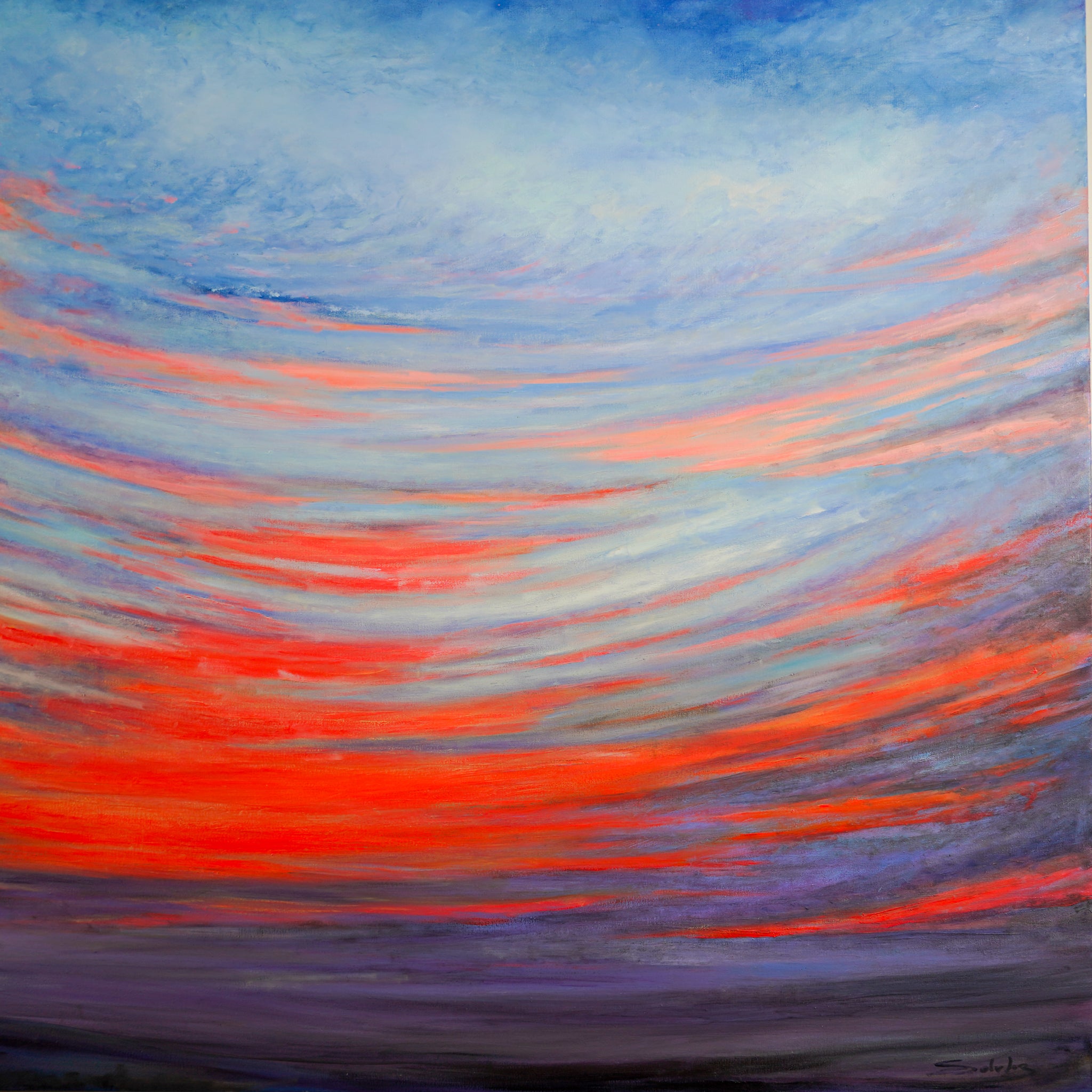 "Sunset 4" - MX Original Painting