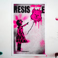 "Adiós (Rosa/Negro)" | MX Original Painting