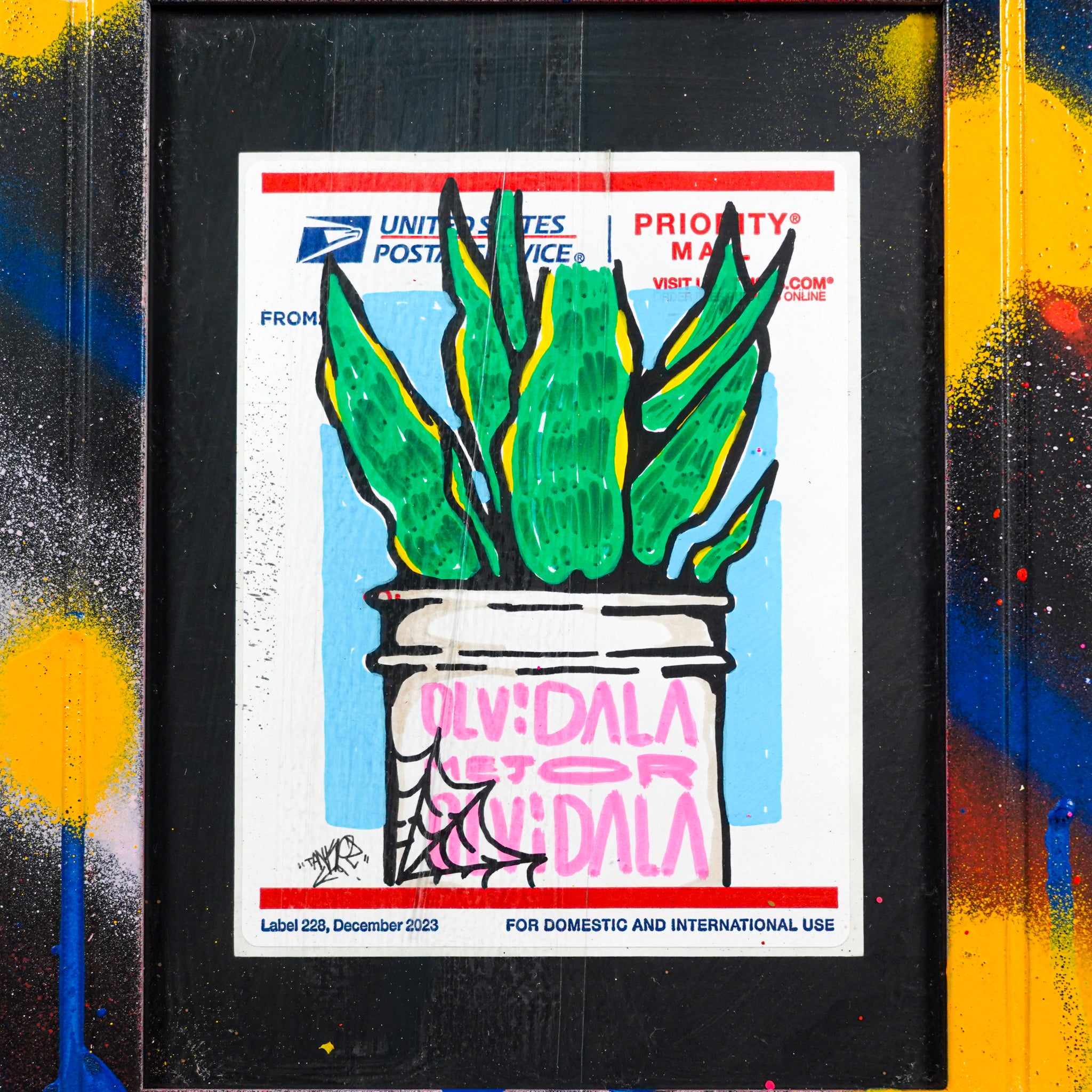 "Olvidala" | MX Original Painting