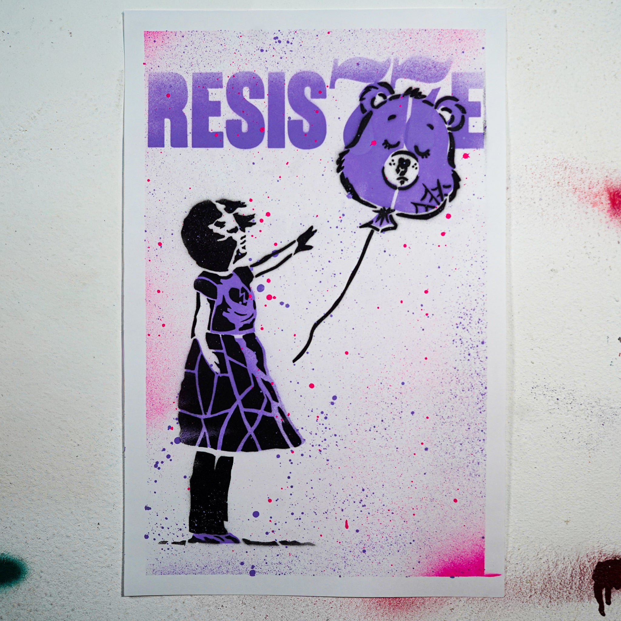 "Adiós (Morado)" | MX Original Painting