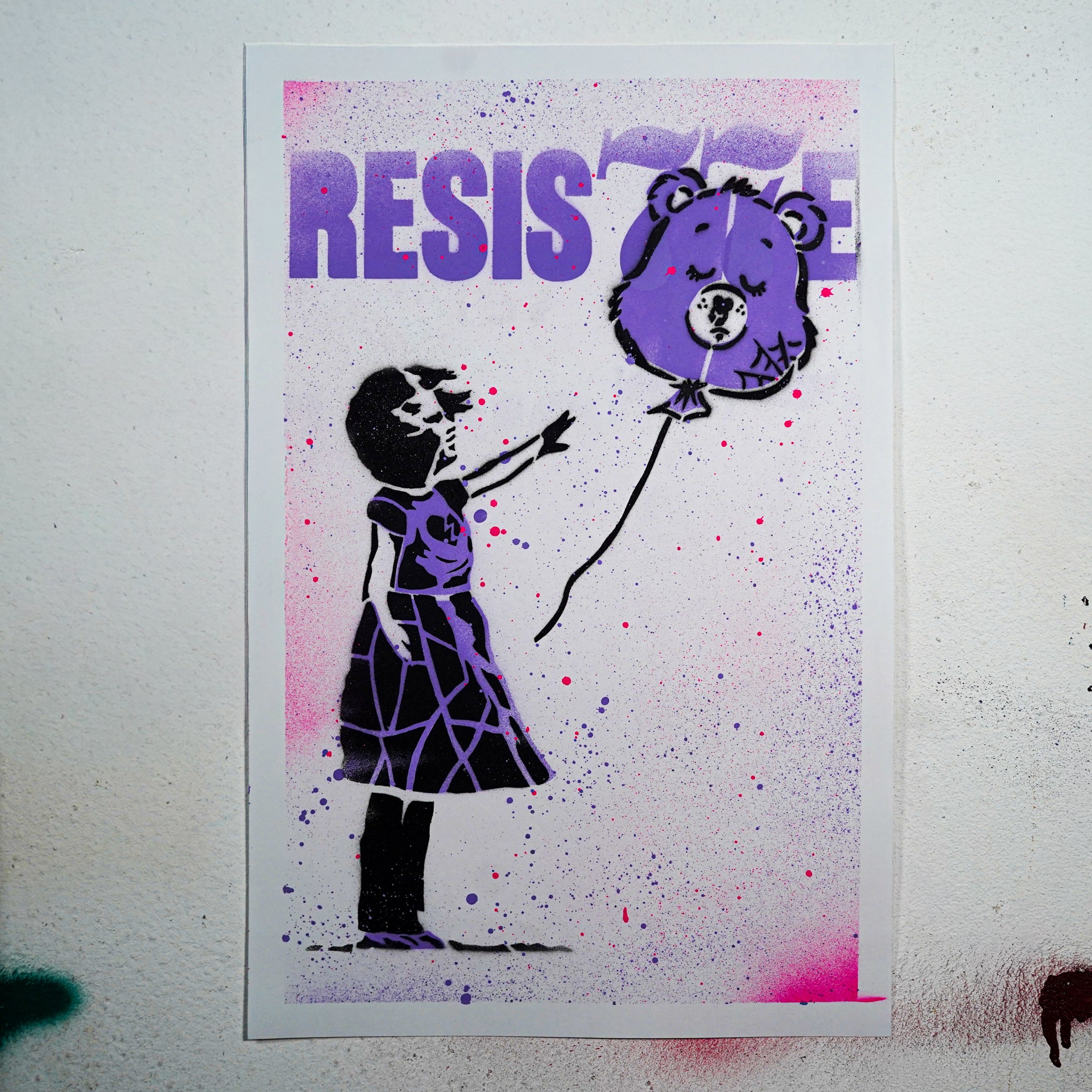 "Adiós (Morado)" | MX Original Painting