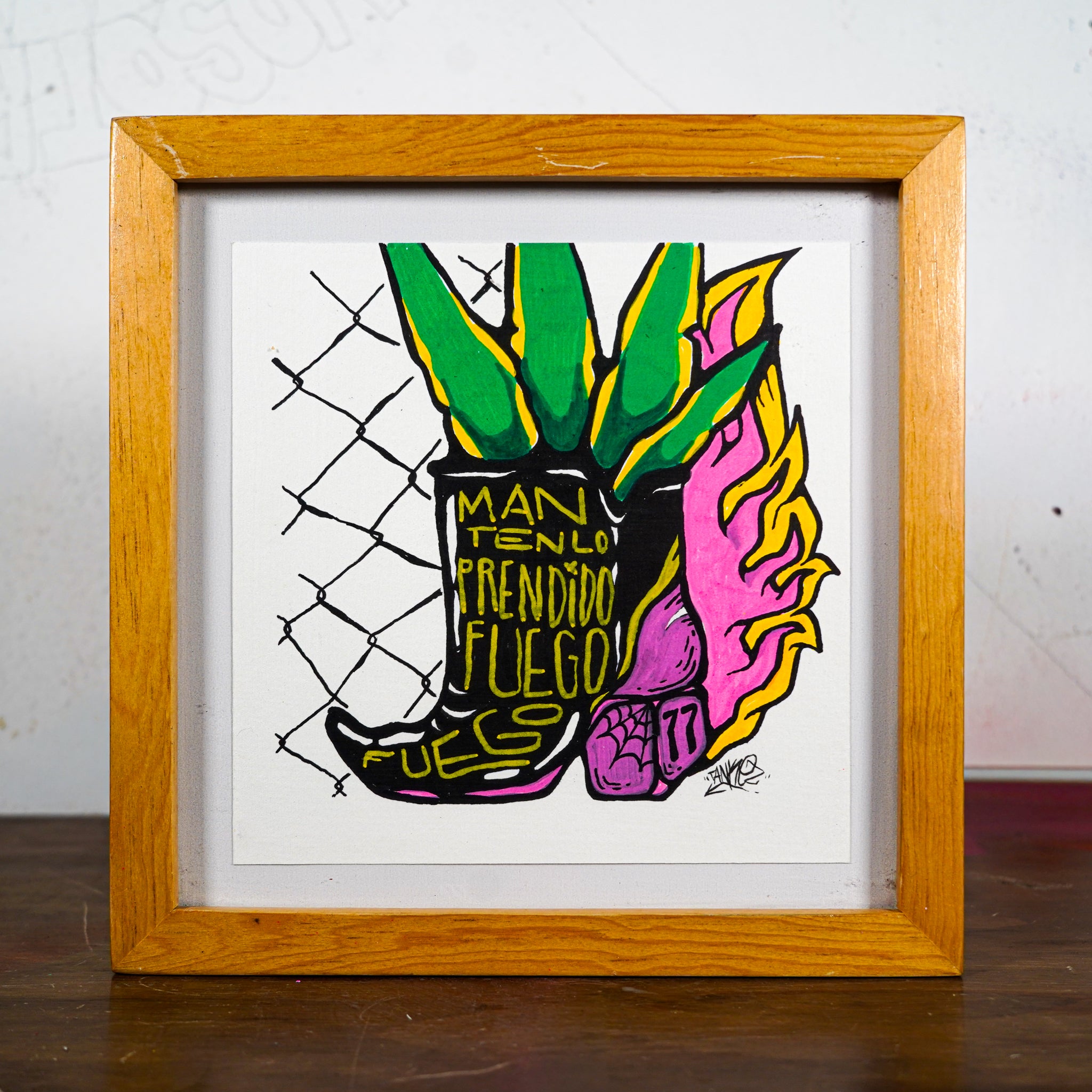 "Fuego" | MX Original Painting