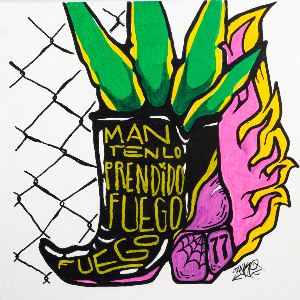 "Fuego" | MX Original Painting