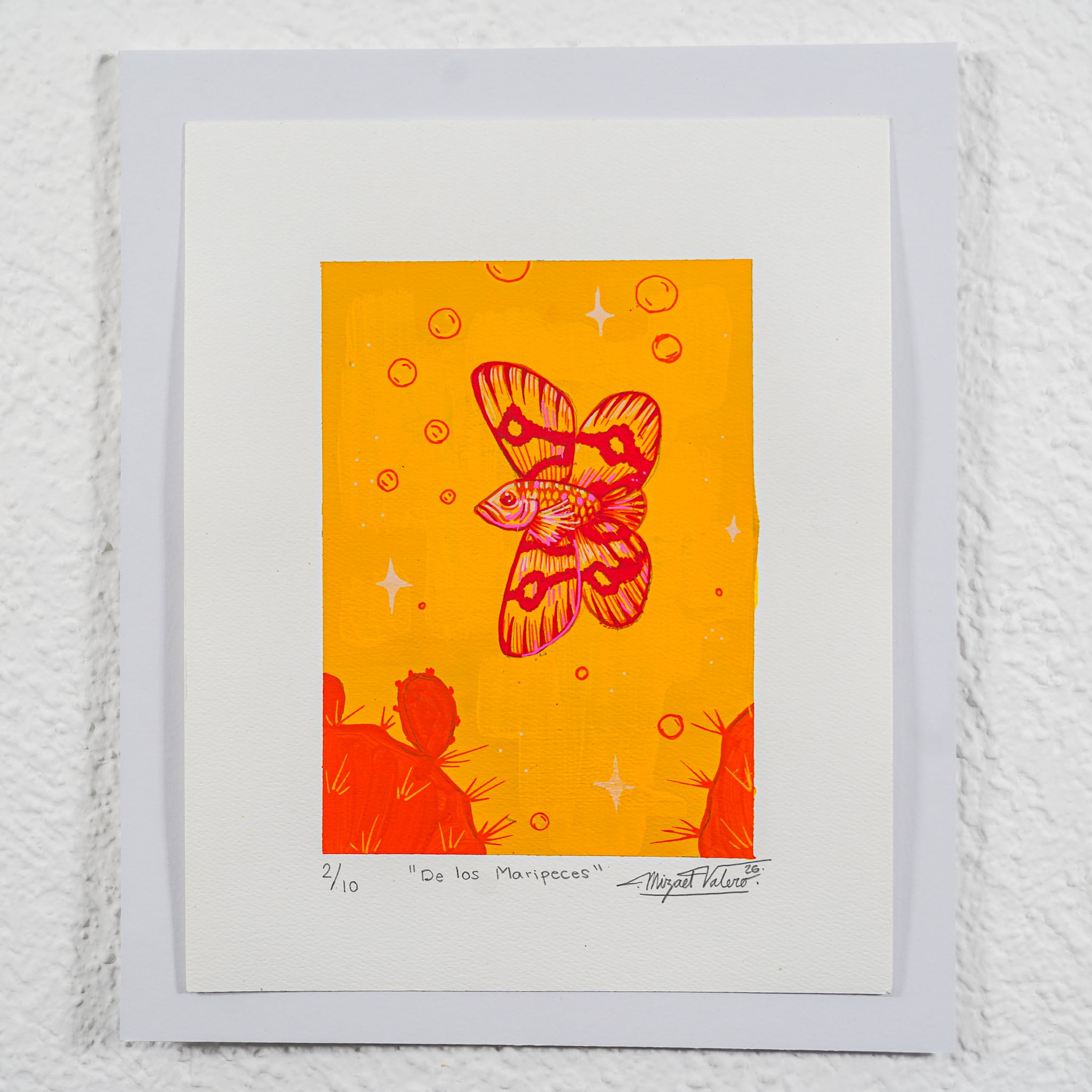 "De los Maripeces (2/10)" - MX Original Painting