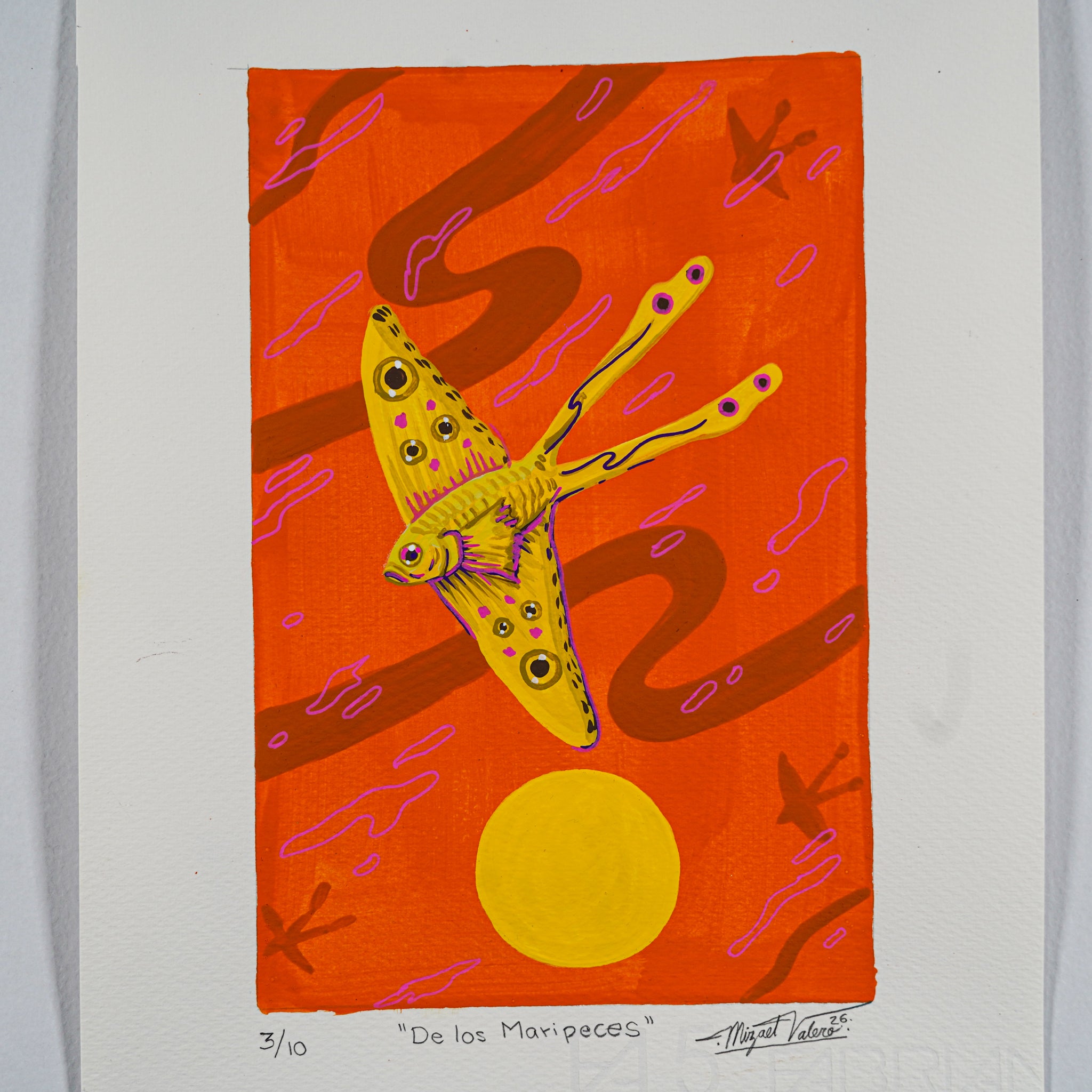 "De los Maripeces (3/10)" - MX Original Painting