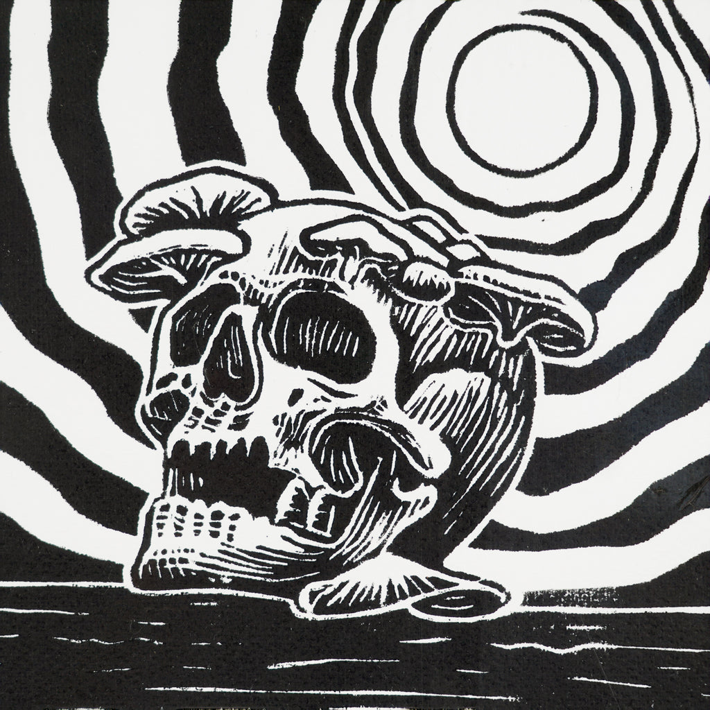 "Nueva vida" - MX Original Linocut print