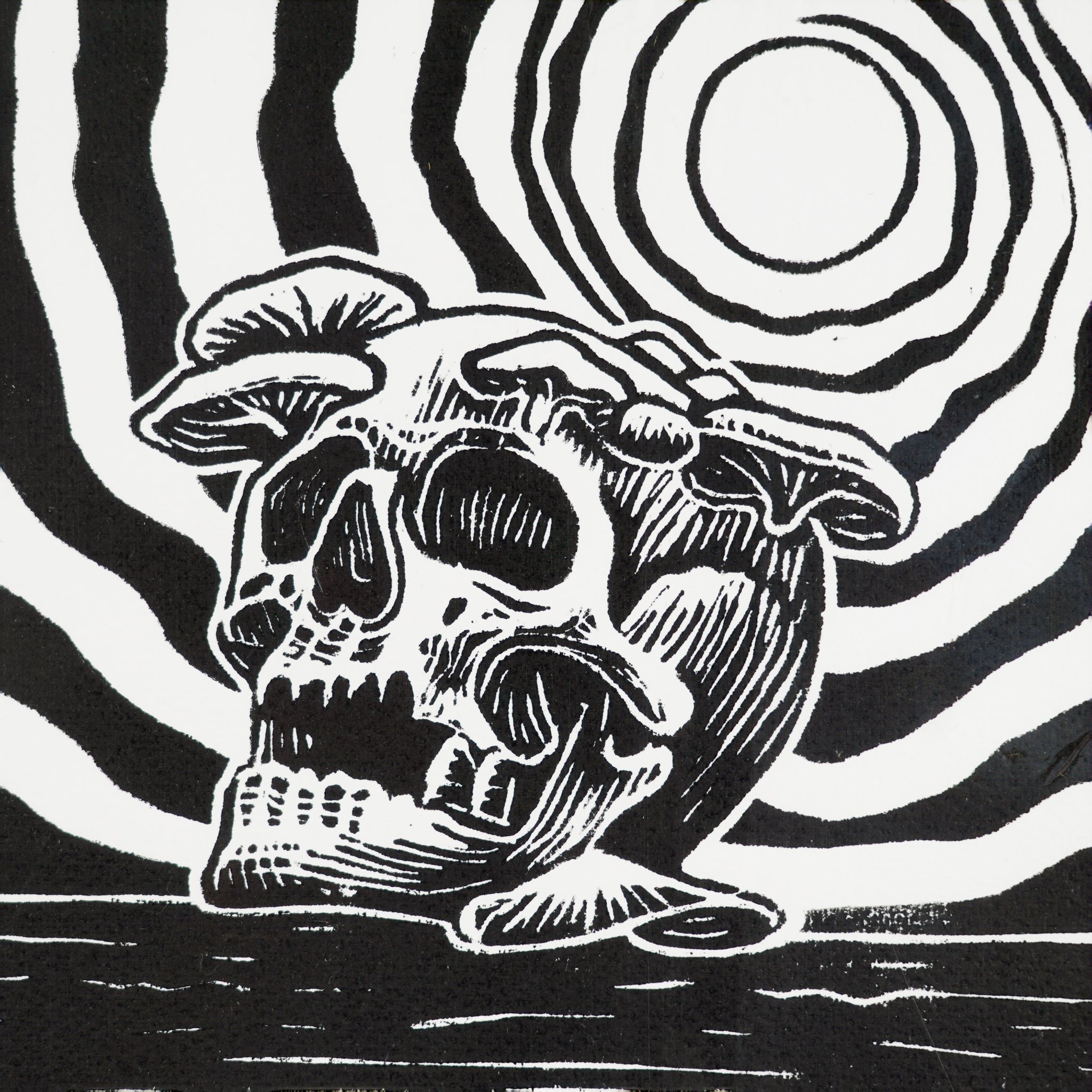 "Nueva vida" - MX Original Linocut print