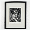 "Agua" - MX Original Linocut Print