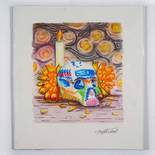 "Calaverita de azúcar" - MX Original Watercolor