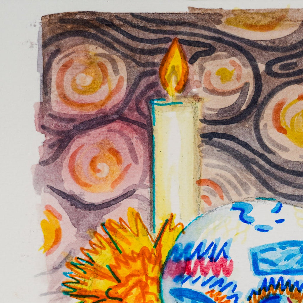 "Calaverita de azúcar" - MX Original Watercolor