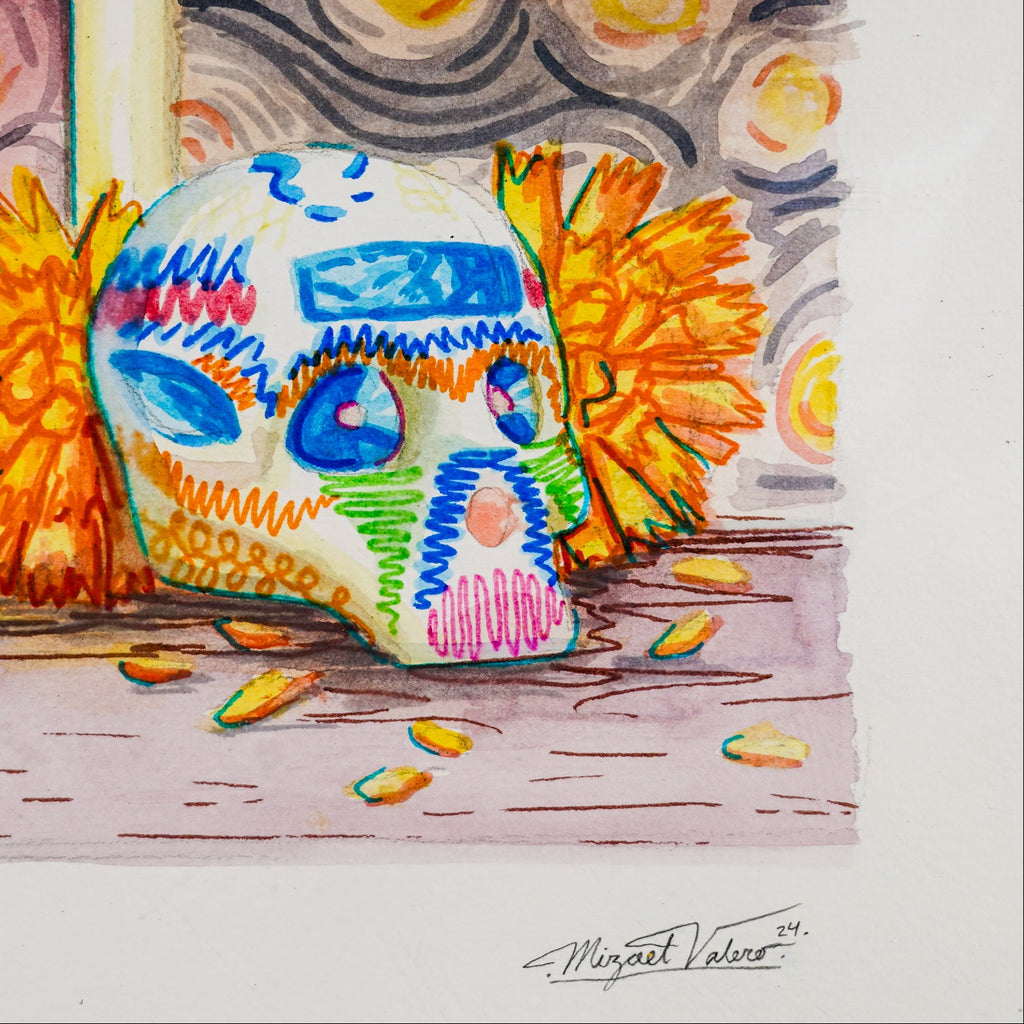 "Calaverita de azúcar" - MX Original Watercolor