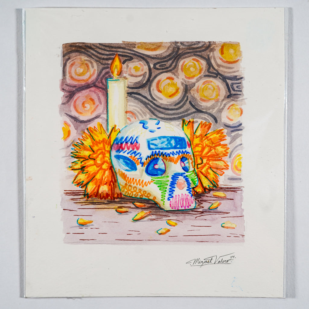 "Calaverita de azúcar" - MX Original Watercolor