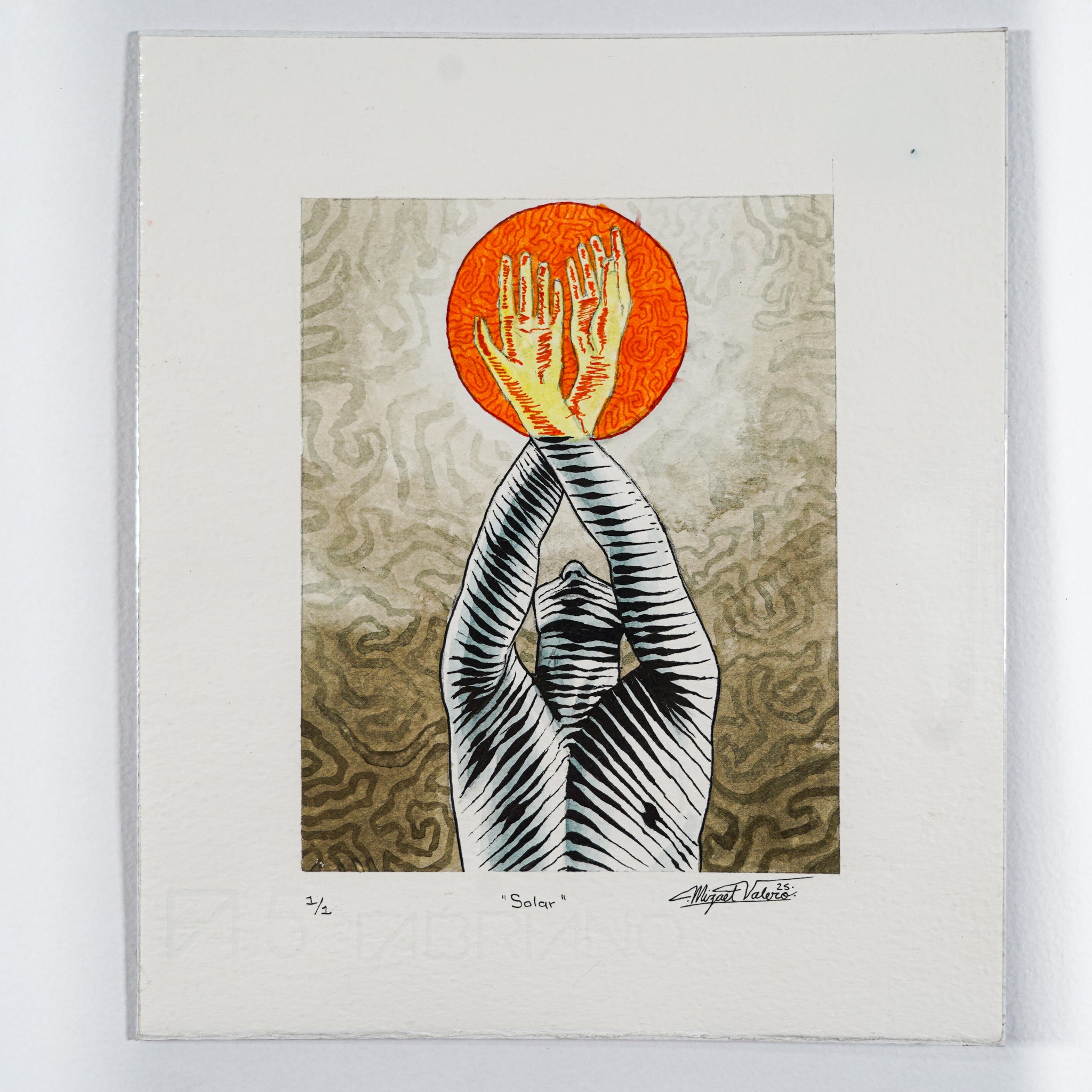 "Solar" - MX Original Ink Drawing