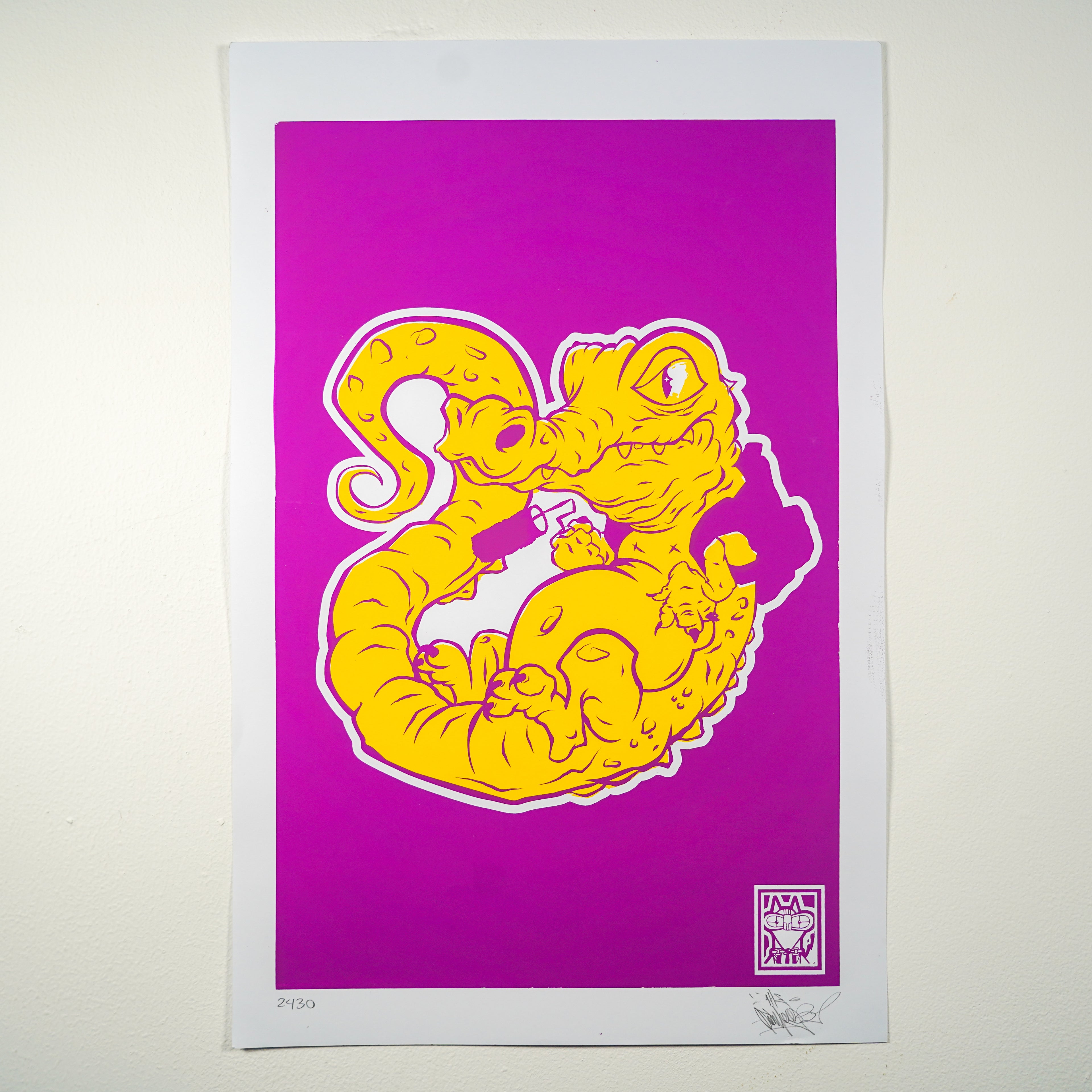 "Cocodrilo" | MX Original Print Artwork